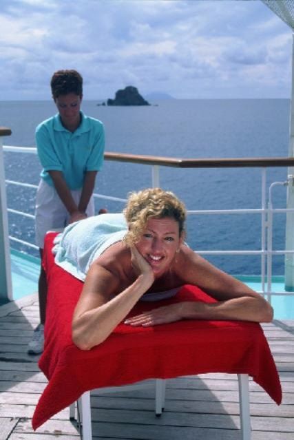 Massage on Cruise Ships and Ocean LIners