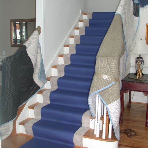 Standard - Floor Runners & Bannister Protection
