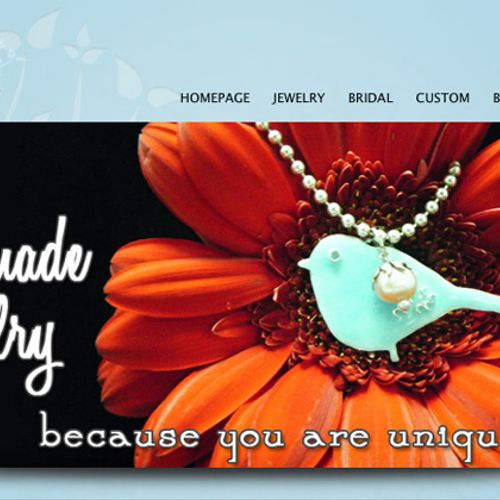 Bluebird designs eCommerce site I designed. http:/