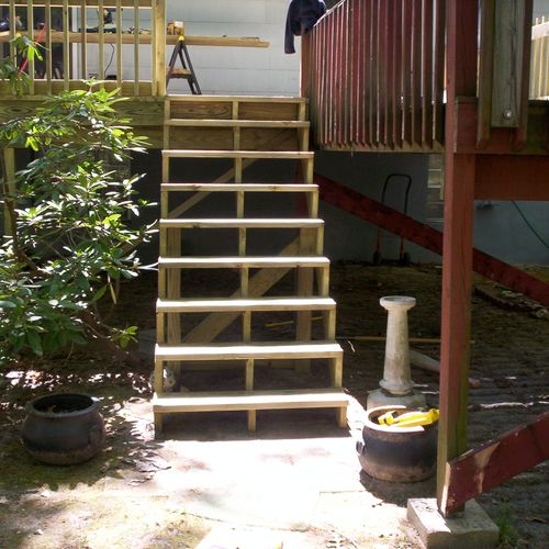 decks and stairs