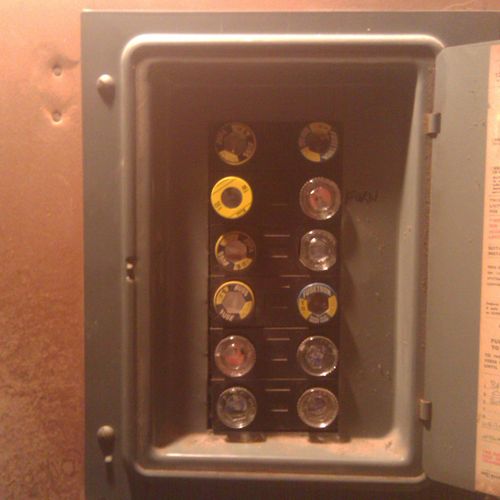 Get an new circuit breaker panel instead of that o
