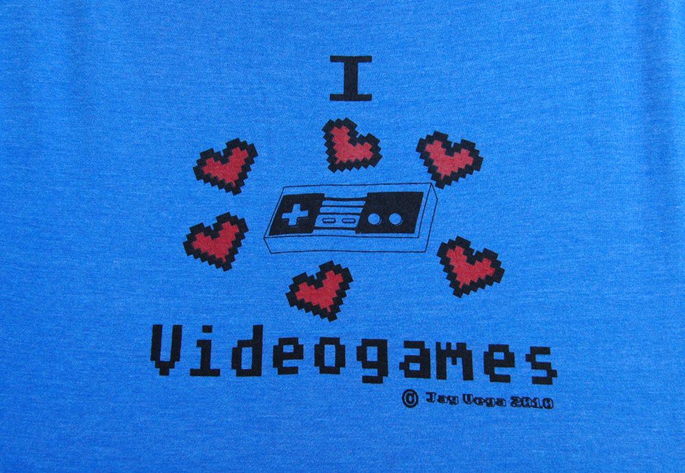 In-House Design: I (Heart) Videogames by Jay Vega 