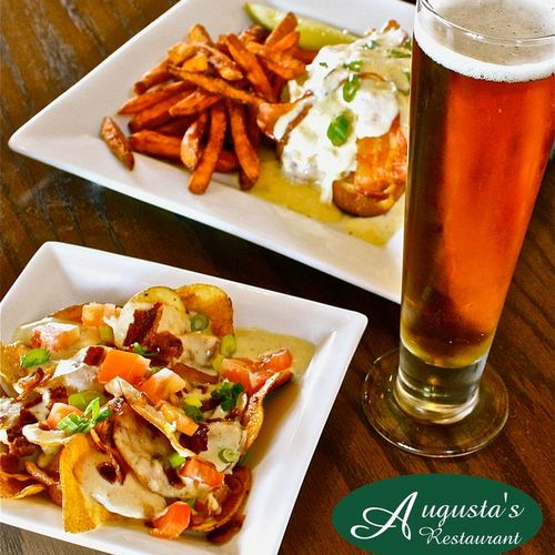 Augusta's Restaurant is open every day 11 am until