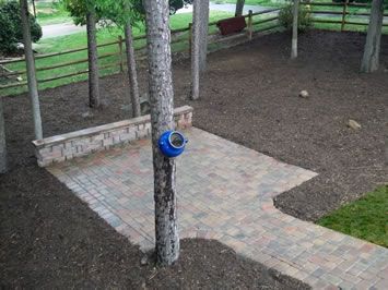 Paver Patio, Walkway and Sitting Wall