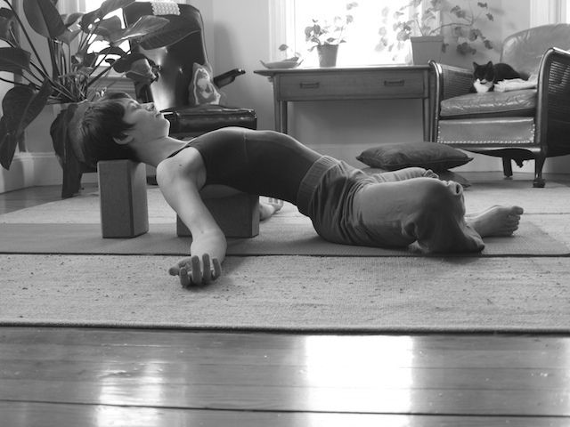 Restorative yoga sessions available.