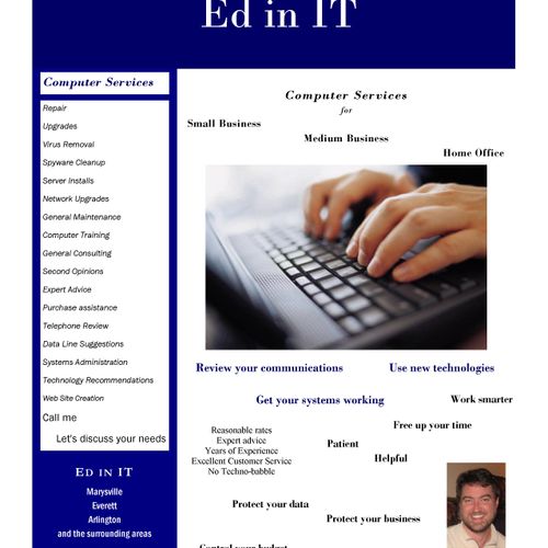 Ed in IT flyer