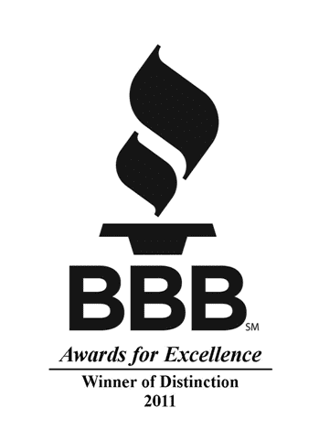 Better Business Bureau "Awards for Excellence - Wi