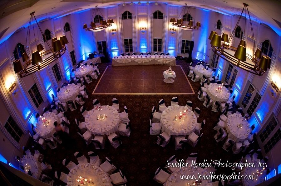 We offer uplighting at affordable rates.