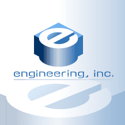 Engineering, Inc logo sample - an example of 3D lo