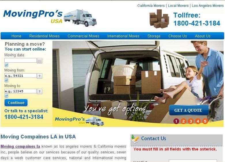 Moving companies la