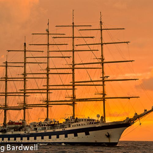Royal Clipper cruise in the Caribbean