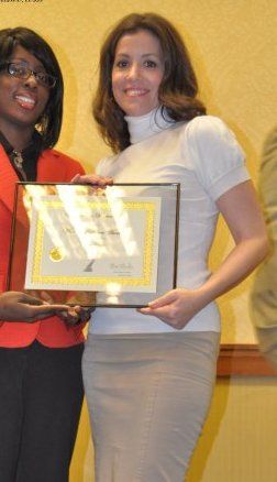 Presented with 2010 "Woman of Power" Award
