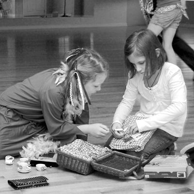 Workshop for a girls scout troupe