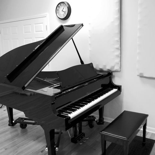 Grand Piano for students to perform on!