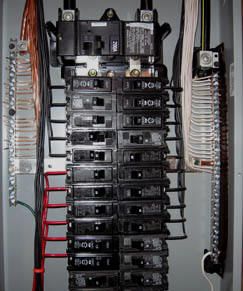 Circuit breaker panel upgrades and Heavy ups