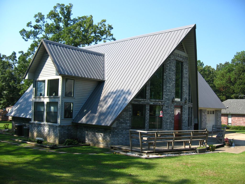 Charcoal Grey Metal Roof in Redwater, Texas