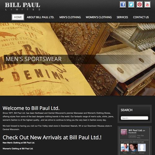 Bill Paul Ltd. Website - http://billpaulltd.com