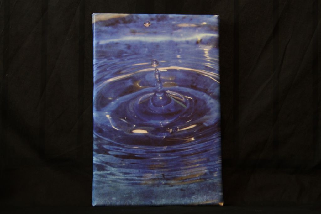 To view over a hundred of my water drop art works,