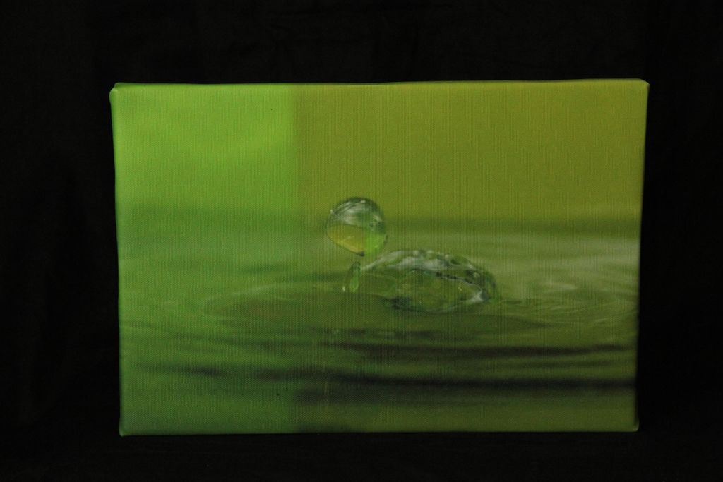 To view over a hundred of my water drop art works,
