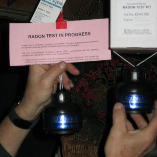 Radon Test Available with Professional Home Inspec