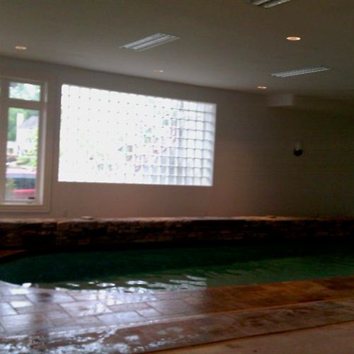 Indoor Pool, after remodel & clean