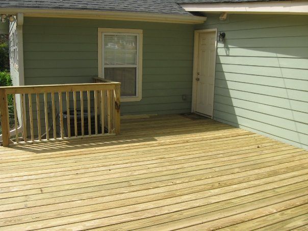 Deck construction, after pic.