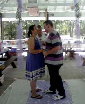 John Michael and Tanisha..a relaxed out door weddi
