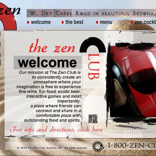 Club Zen website