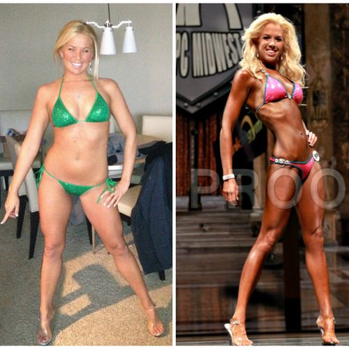 13 week transformation for a competition