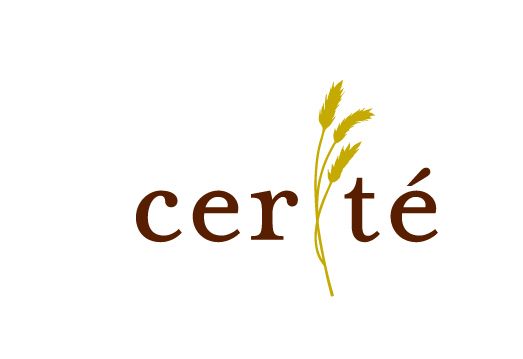 Logo for the cer tÃ© cafe and bakery.