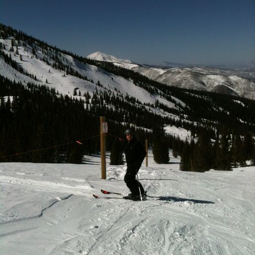 Skiing here in the resorts of Colorado is one of m