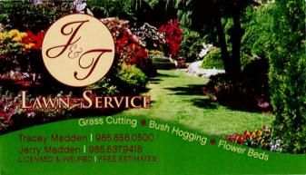 J & T Lawn Services