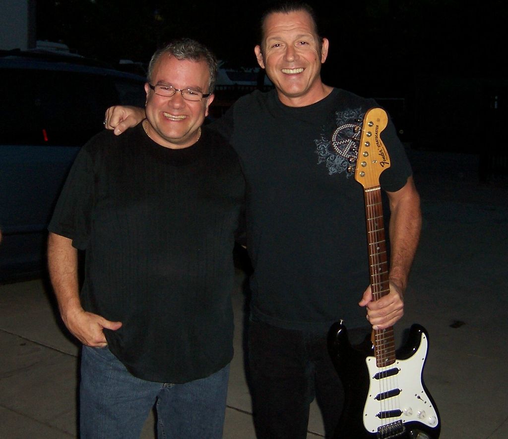 Mike playing with Multi Award Winning Tommy Castro