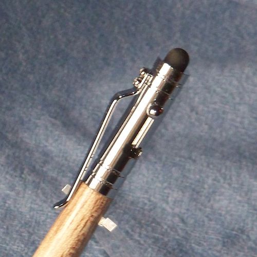 A unique, bolt action pen with a body of Honduran 