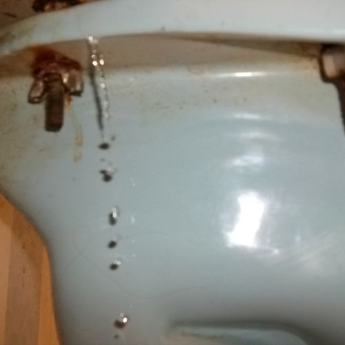 Leaking Toilet Tank