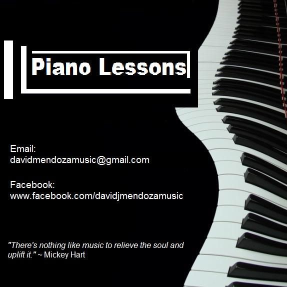 David Mendoza Piano Lessons
