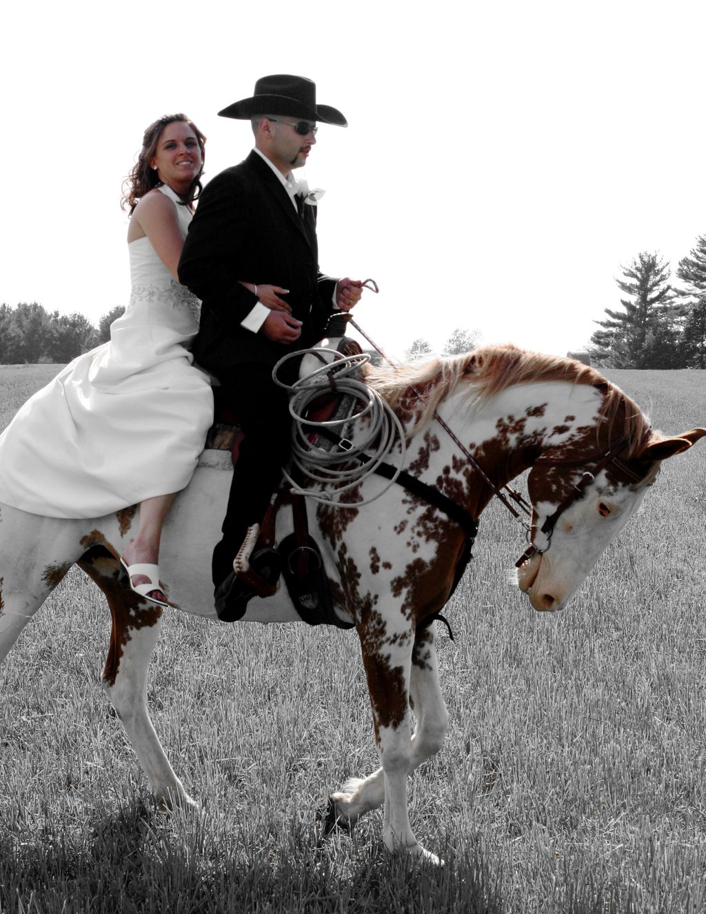 Mulka Wedding, couple photos. Cadillac, Michigan.