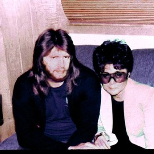 With Yoko Ono