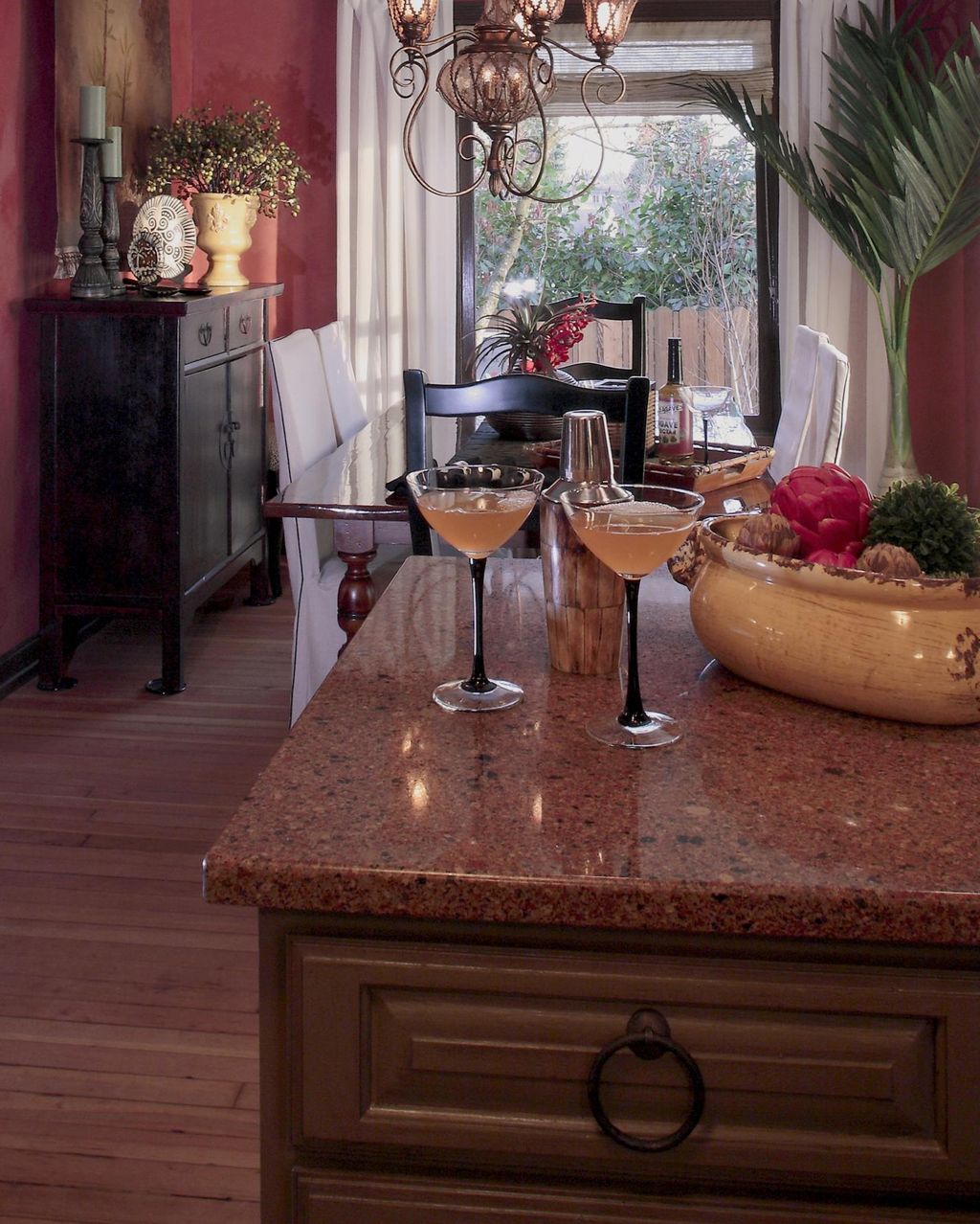 Johanna's Design Studio:  Venetian Plaster Wall Fi