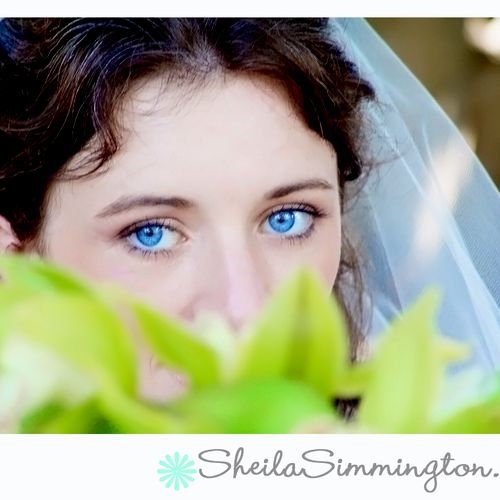 Brilliant Blue Eyes, Bridal at Selby Gardens