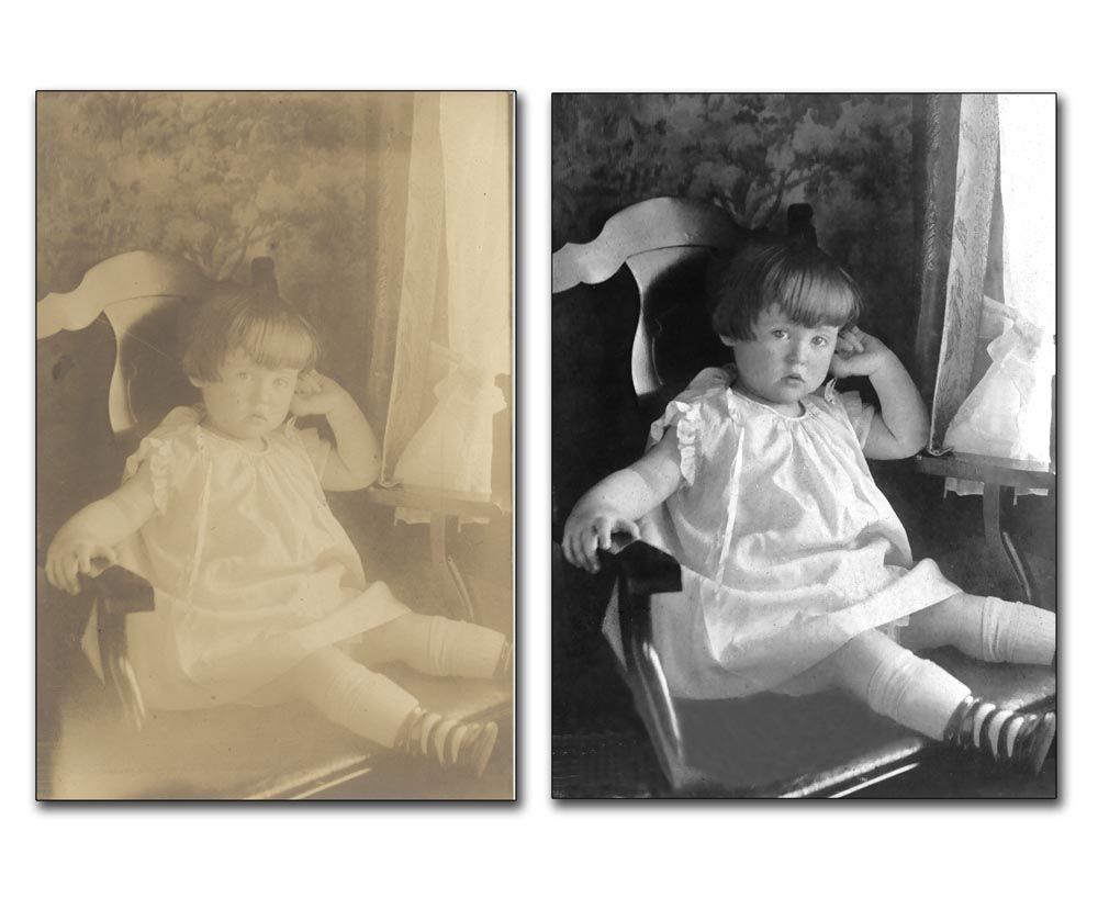 Photo restoration.