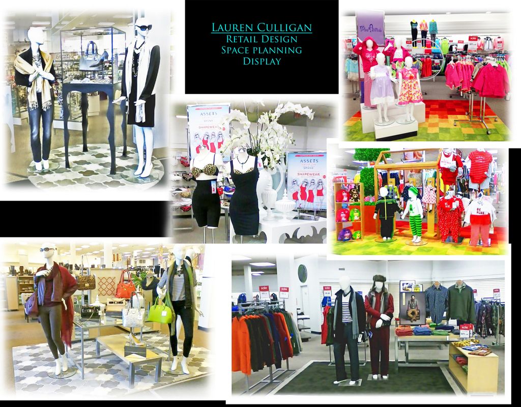 Retail Design, Space planning, Display