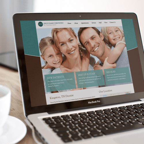 Sisco Family Dentistry Website - 
Services provide