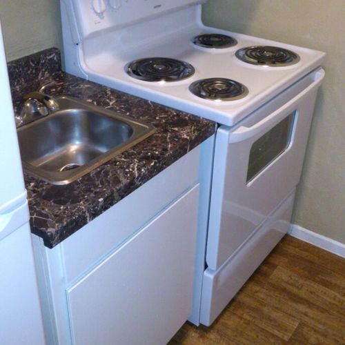 Countertop and appliance install- Ridgecrest Apart