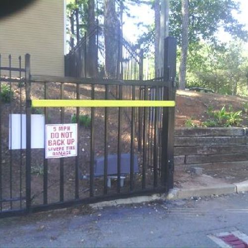 Entrance gate modification