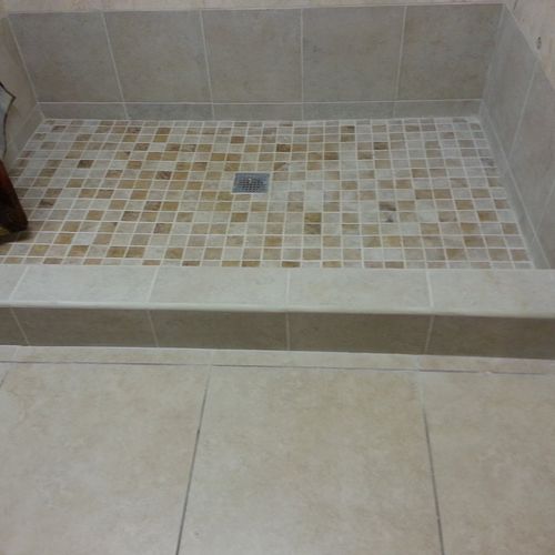 After - New Tile Installation