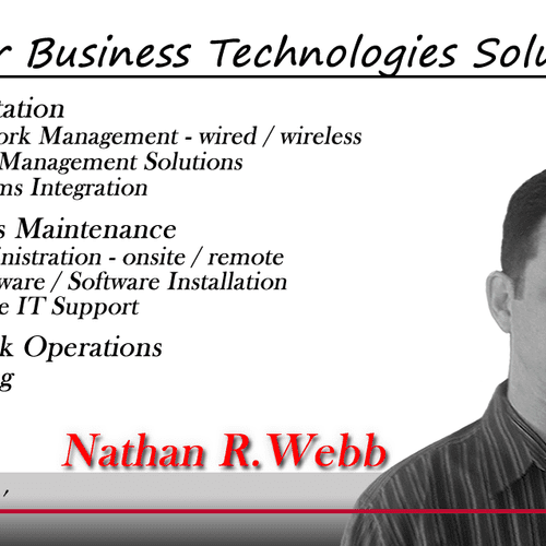 Nathan Webb Business Card Back