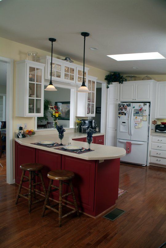 Complete Repaint of New Kitchen Cabinets, Walls, T