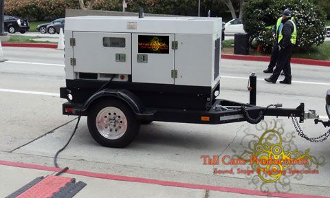 We have quiet generator power available.