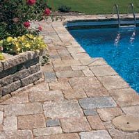 pavers with a tumbled look